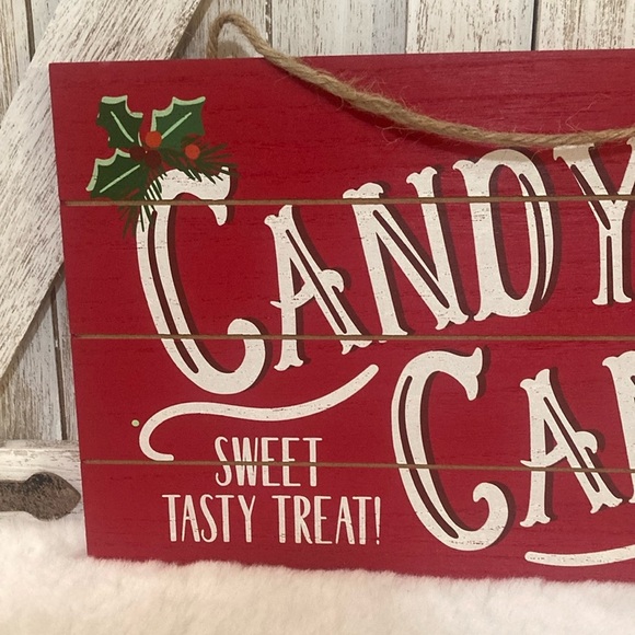 Target Wondershop 2022 Christmas Candy Canes Wall Sign - Picture 2 of 8